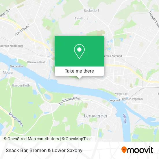 Карта Snack Bar