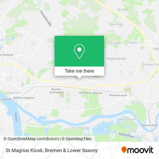 St.Magnus Kiosk map