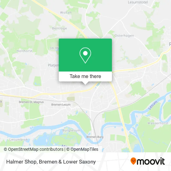 Карта Halmer Shop