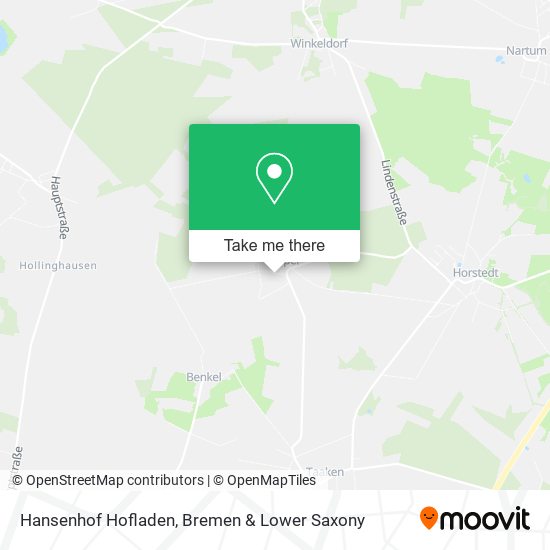Hansenhof Hofladen map