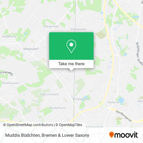 Muddis Büdchten map