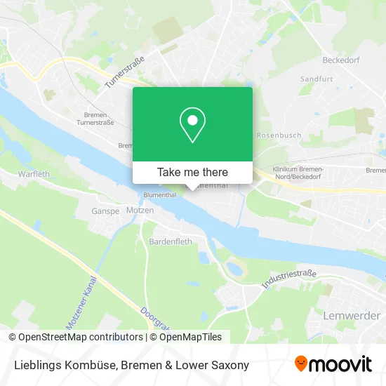 Карта Lieblings Kombüse