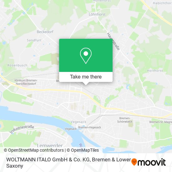 WOLTMANN ITALO GmbH & Co. KG map