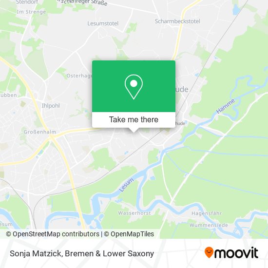 Sonja Matzick map
