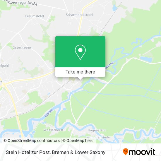 Stein Hotel zur Post map