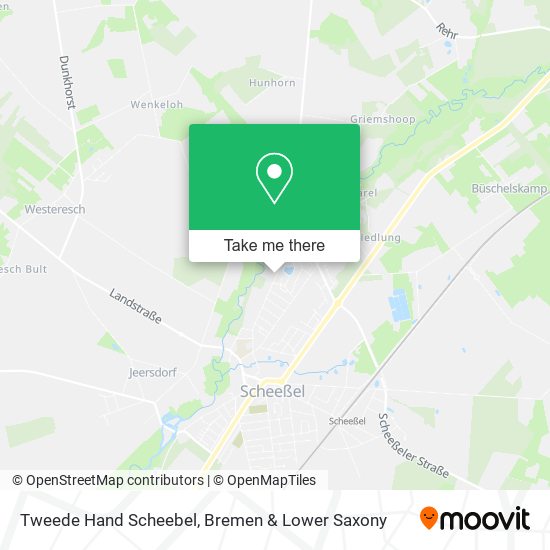 Tweede Hand Scheebel map