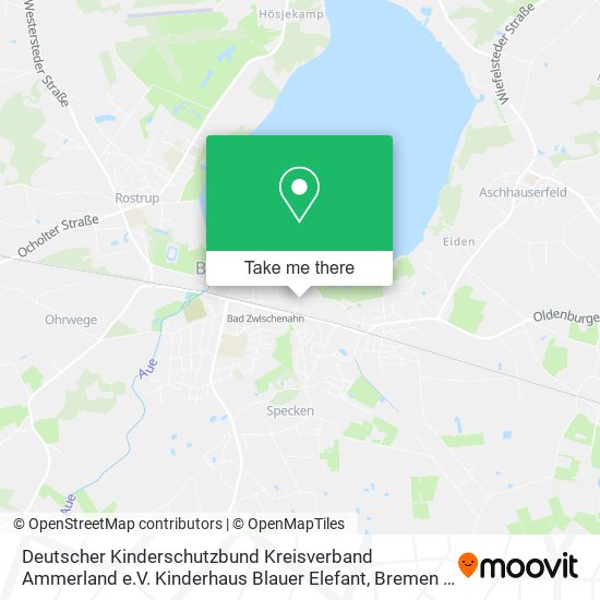 Deutscher Kinderschutzbund Kreisverband Ammerland e.V. Kinderhaus Blauer Elefant map