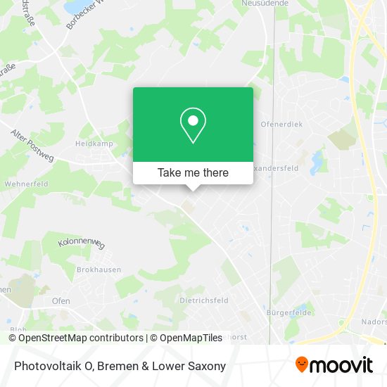 Photovoltaik O map