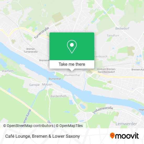 Café Lounge map