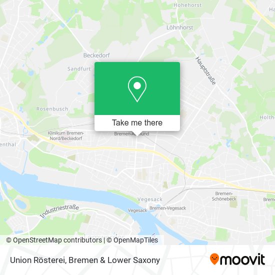 Union Rösterei map