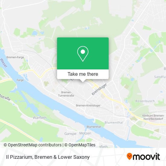 Il Pizzarium map