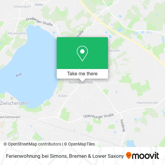 Ferienwohnung bei Simons map