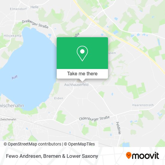 Fewo Andresen map