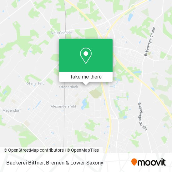 Bäckerei Bittner map