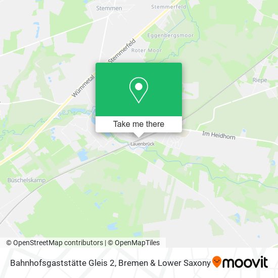 Bahnhofsgaststätte Gleis 2 map