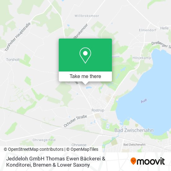 Jeddeloh GmbH Thomas Ewen Bäckerei & Konditorei map