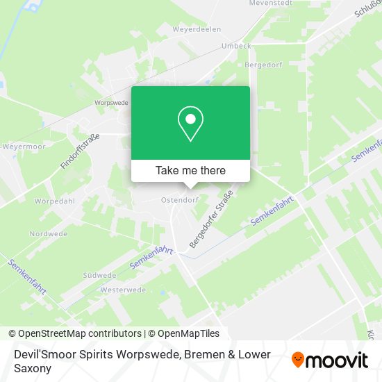 Devil'Smoor Spirits Worpswede map