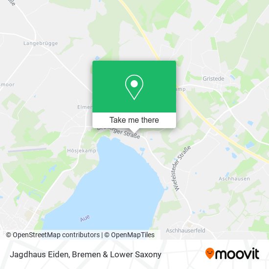 Jagdhaus Eiden map
