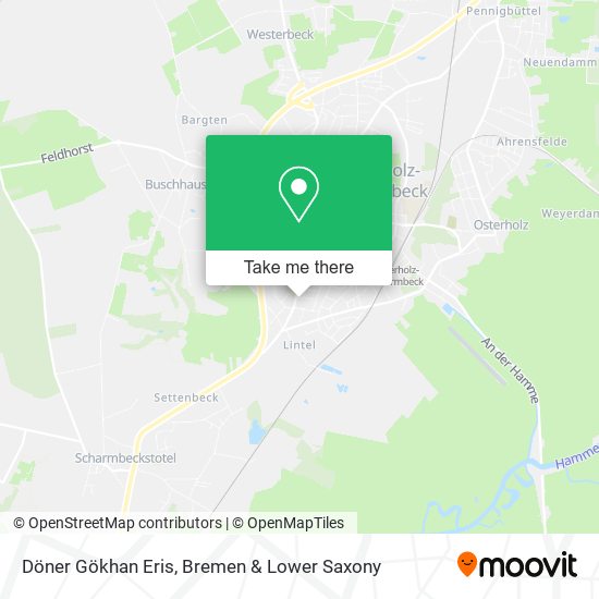 Döner Gökhan Eris map
