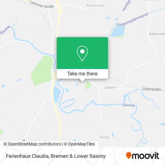 Ferienhaus Claudia map