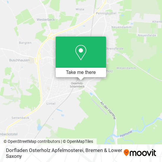 Dorfladen Osterholz Apfelmosterei map