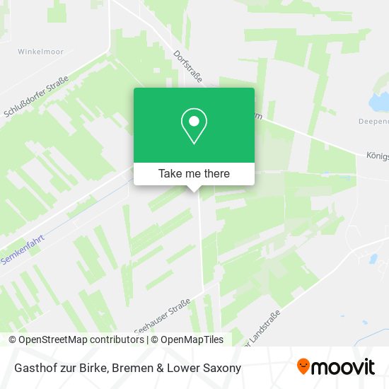 Gasthof zur Birke map