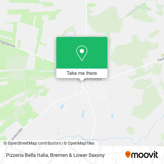 Pizzeria Bella Italia map
