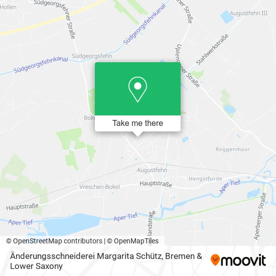 Карта Änderungsschneiderei Margarita Schütz
