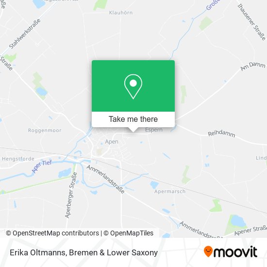 Erika Oltmanns map