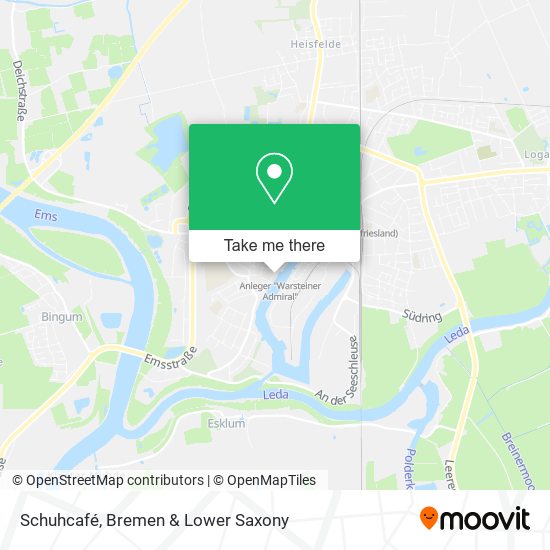 Schuhcafé map