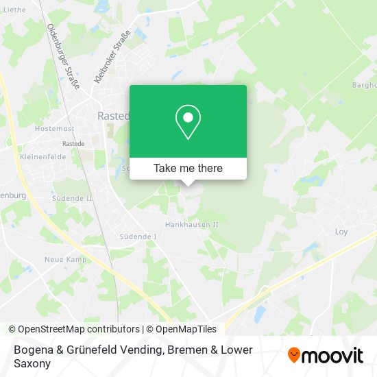 Bogena & Grünefeld Vending map