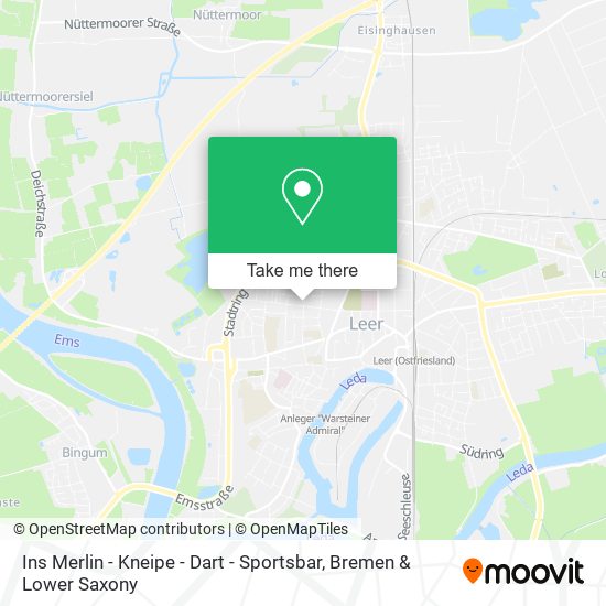 Ins Merlin - Kneipe - Dart - Sportsbar map