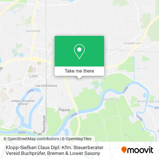 Klopp-Siefken Claus Dipl.-Kfm. Steuerberater Vereid.Buchprüfer map