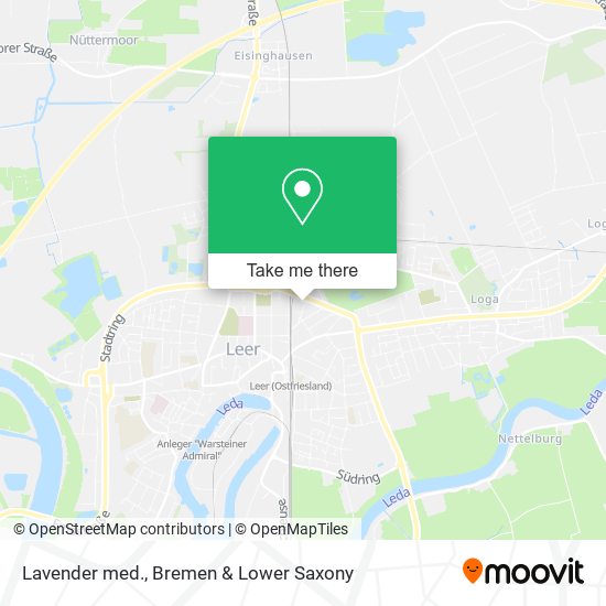 Lavender med. map