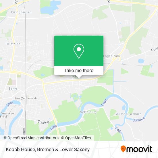 Kebab House map