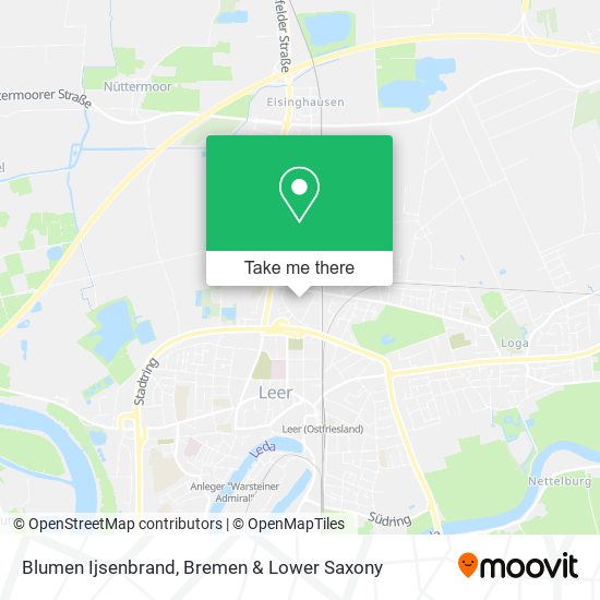 Blumen Ijsenbrand map