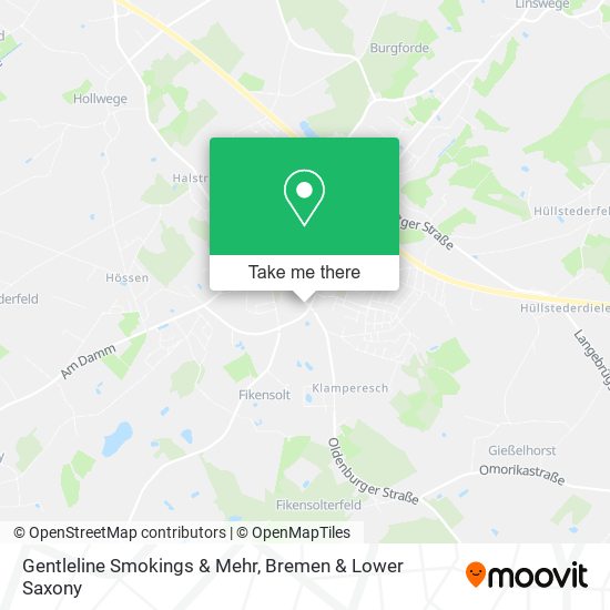 Gentleline Smokings & Mehr map