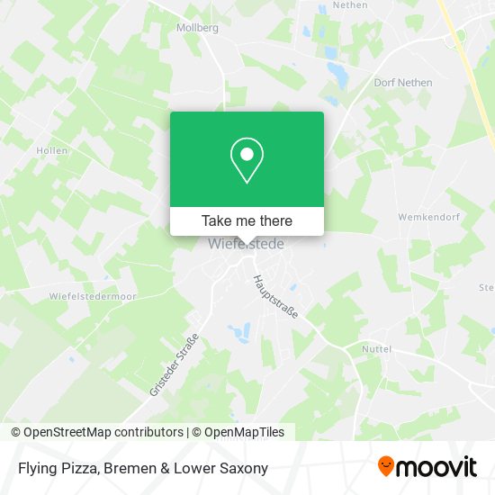 Flying Pizza map