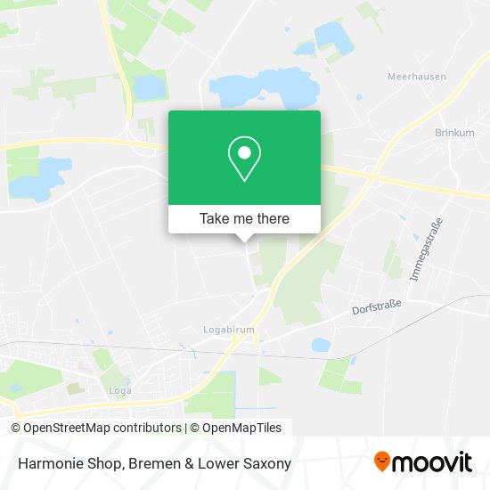 Harmonie Shop map