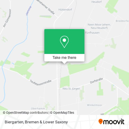 Biergarten map