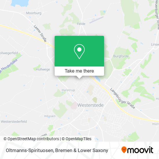 Oltmanns-Spirituosen map
