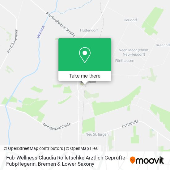 Fub-Wellness Claudia Rolletschke Arztlich Geprüfte Fubpflegerin map