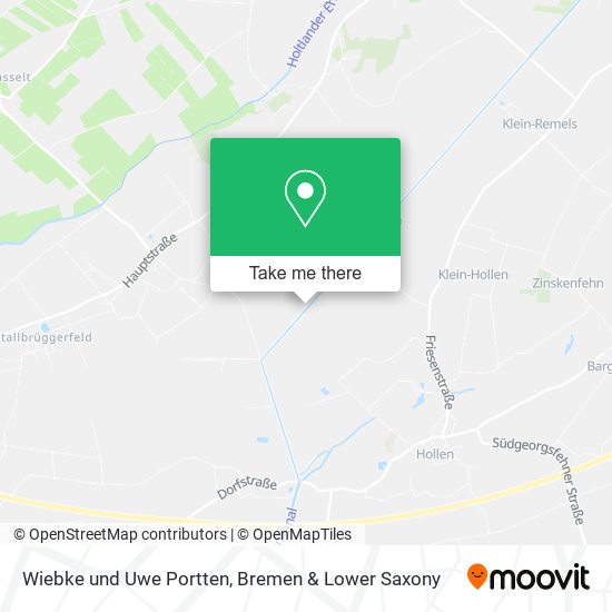 Wiebke und Uwe Portten map