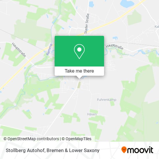 Stollberg Autohof map