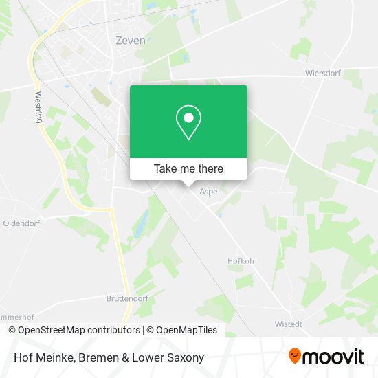 Hof Meinke map