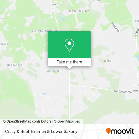 Crazy & Beef map