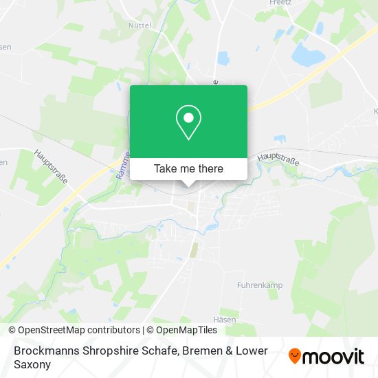 Brockmanns Shropshire Schafe map