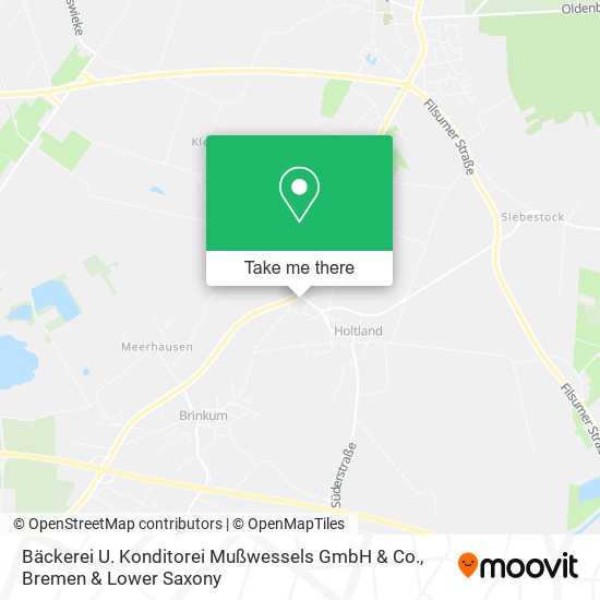 Bäckerei U. Konditorei Mußwessels GmbH & Co. map