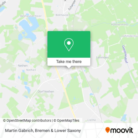 Martin Gabrich map