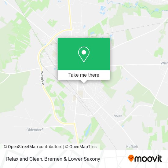 Relax and Clean map